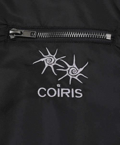 COIRIS_（コイリス）の「バレックブルゾンウィンドブレーカージャケット（ナイロンジャケット・レディース・ブラック・FREE）」の3枚目の写真