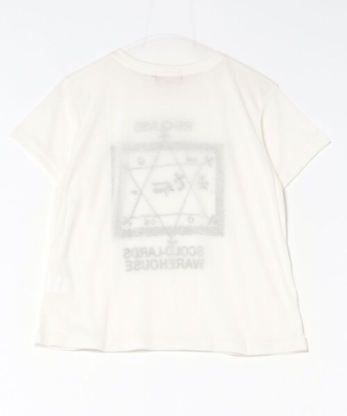L.H.P(エルエイチピー)の「RECKLESS SCHOLARS/レックレス スカラーズ/RECLASS TEE(Tシャツ/カットソー・レディース・ホワイト/ブラック・S/M)」の3枚目の写真