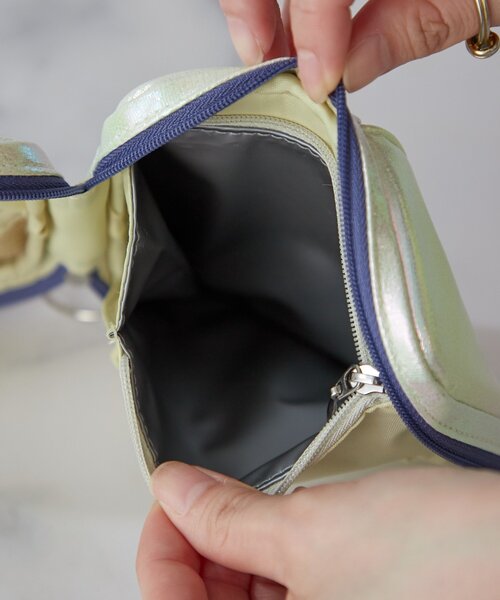 BIRTHDAY BAR(バースデイバー)の「≪冷感機能付き≫ COOL SHIELD Tissue Case Pouch ティッシュポーチ(ポーチ・レディース・アイボリー/パープル・0)」の17枚目の写真