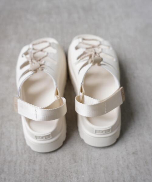 UGG(アグ)の「UGG(アグ)GoldenGlow Toggle/ 1179370(サンダル・レディース・ホワイト/ブラック/ベージュ・5/7/6/8)」の8枚目の写真