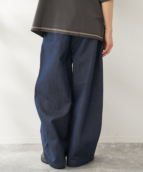 B.C STOCK(ベーセーストック)の「リジットバレルパンツ(その他パンツ・メンズ・ブルー系その他/ブラック・MEDIUM/LARGE)」の10枚目の写真