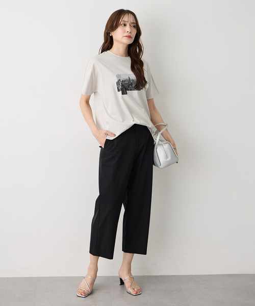 A/C DESIGN BY ALPHA CUBIC(エーシーデザインバイアルファキュービック)の「【美モーション】クールストレッチワイドパンツ【接触冷感・後ろウエストゴム・大きいサイズあり・セットアップ対応】(その他パンツ・レディース・ベージュ/モカ/ネイビー/ブラック・61/64/67/70/73/76)」の17枚目の写真