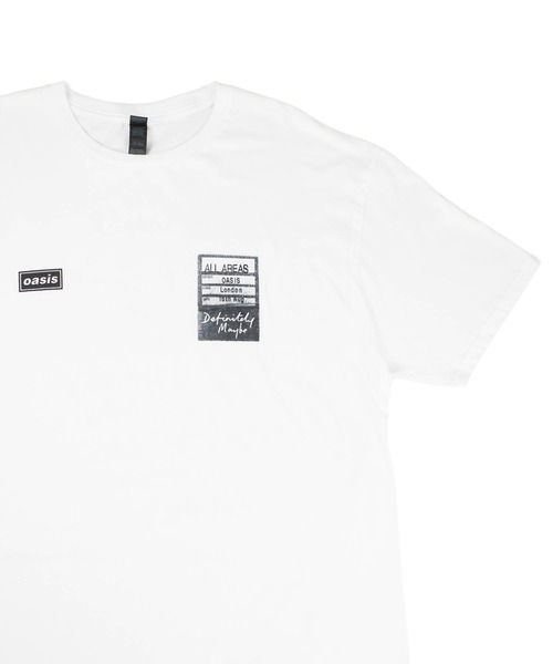 ROCK-OFF(ロックオフ)の「【ROCK-OFF】【3】OASIS MAY BE SETLIST T-SHIRTS(Tシャツ/カットソー・メンズ・ホワイト/ブラック・X-LARGE/LARGE/MEDIUM)」の2枚目の写真