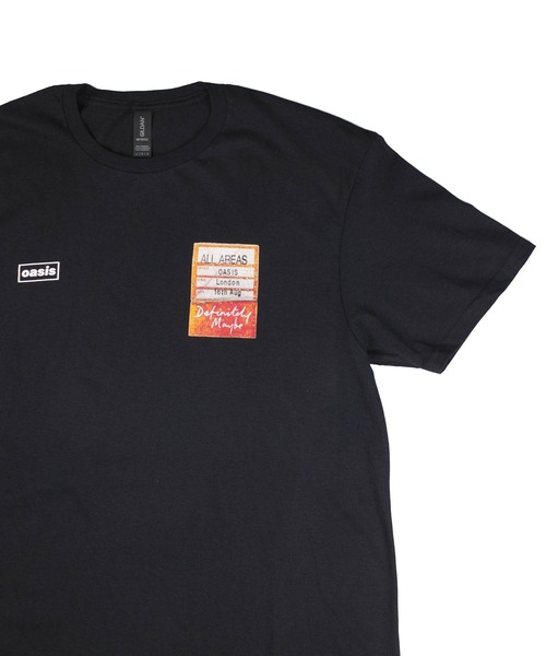 ROCK-OFF(ロックオフ)の「【ROCK-OFF】【3】OASIS MAY BE SETLIST T-SHIRTS(Tシャツ/カットソー・メンズ・ホワイト/ブラック・X-LARGE/LARGE/MEDIUM)」の1枚目の写真