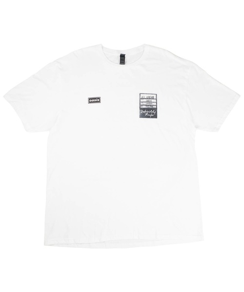 ROCK-OFF(ロックオフ)の「【ROCK-OFF】【3】OASIS MAY BE SETLIST T-SHIRTS(Tシャツ/カットソー・メンズ・ホワイト/ブラック・X-LARGE/LARGE/MEDIUM)」の6枚目の写真