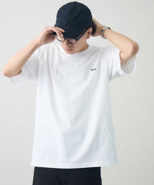 kuros'(クロス)の「【kuros’オリジナル】kuros'ロゴTee 男女兼用(Tシャツ/カットソー・メンズ・ホワイト/グレー/ブラック・MEDIUM/LARGE/X-LARGE)」の2枚目の写真