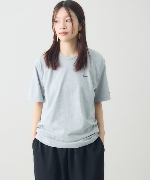 kuros'(クロス)の「【kuros’オリジナル】kuros'ロゴTee 男女兼用(Tシャツ/カットソー・メンズ・ホワイト/グレー/ブラック・MEDIUM/LARGE/X-LARGE)」の15枚目の写真