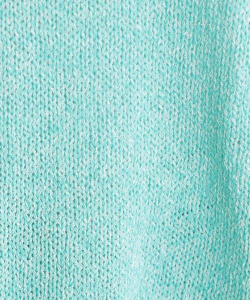 LAURA ASHLEY(ローラアシュレイ)の「◆【日本製/ワンマイルウエア】ギマブークレーヤーン プルオーバー(Tシャツ/カットソー・レディース・ダークグリーン/ブルー・38)」の9枚目の写真