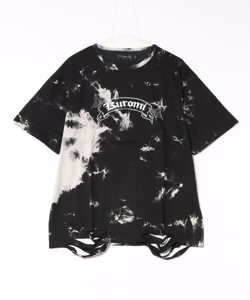 ＪＵＧＬＡＮＳ（ユグランス）の「【PSYCHO NATION】バタフライストーンTEE / クロミ コラボ（Tシャツ/カットソー・メンズ・ブラック/ホワイト/ブラック系その他・L/XL/M）」の3枚目の写真
