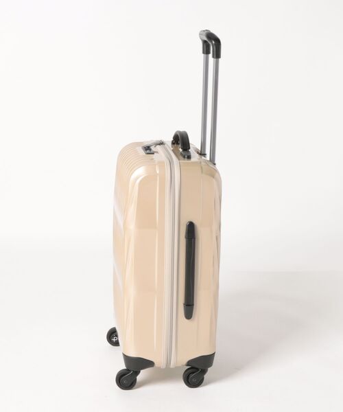 ProtecA(プロテカ)の「スーツケース プロテカ トリアクシス3 軽量 機内持込 37L 02491(スーツケース/キャリーバッグ・メンズ・ゴールド/ターコイズブルー/ガンメタ・FREE)」の4枚目の写真