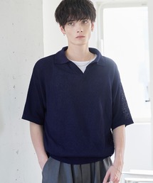 Beads Cord Knit Zip Hoodie / ビーズコード ニット ジップフーディ