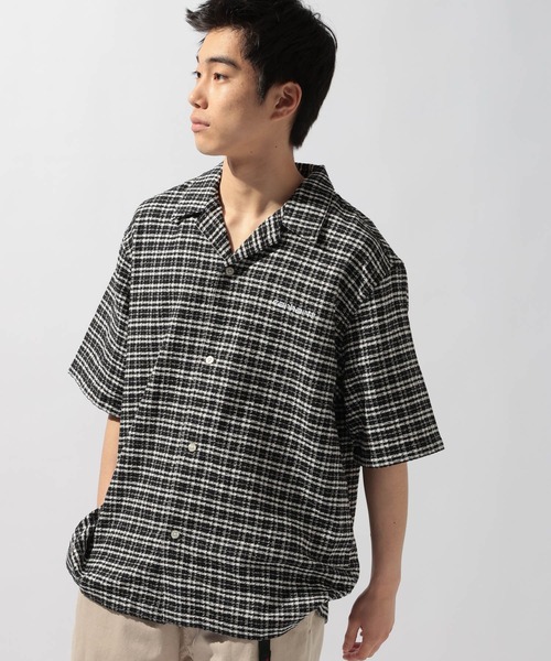 Carhartt WIP(カーハートダブリューアイピー)の「【CARHARTT(カーハート)】S/S Kander Shirt(シャツ/ブラウス・メンズ・ブラック・LARGE)」の1枚目の写真