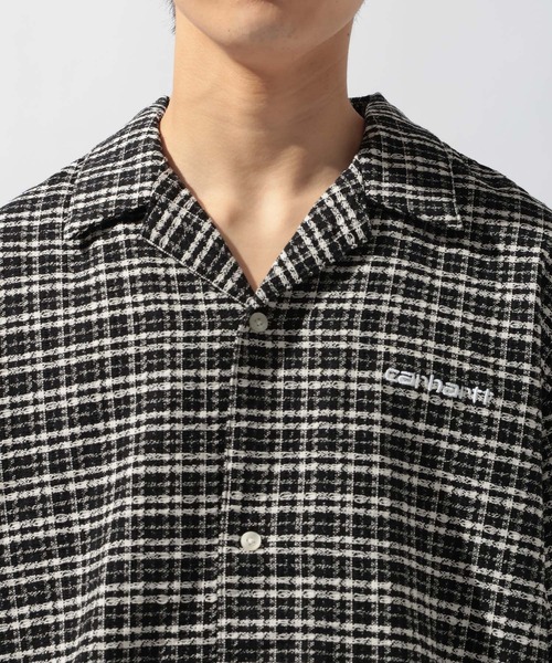 Carhartt WIP(カーハートダブリューアイピー)の「【CARHARTT(カーハート)】S/S Kander Shirt(シャツ/ブラウス・メンズ・ブラック・LARGE)」の9枚目の写真