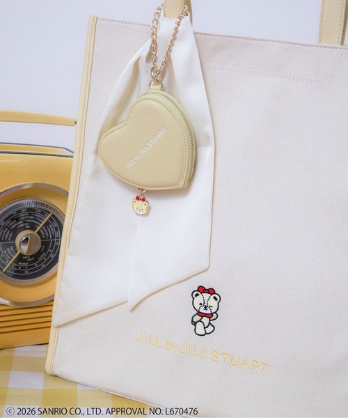 JILL by JILL STUART(ジルバイジルスチュアート)の「<タイニーチャムコラボ>ハートポーチチャーム(ポーチ・レディース・ベージュ/ブルー/ペールイエロー/ピンク/グリーン/ラベンダー・FREE)」の18枚目の写真