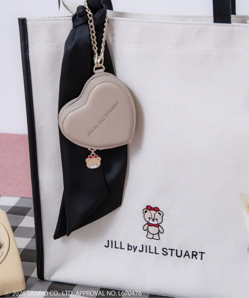 JILL by JILL STUART(ジルバイジルスチュアート)の「<タイニーチャムコラボ>ハートポーチチャーム(ポーチ・レディース・ベージュ/ブルー/ペールイエロー/ピンク/グリーン/ラベンダー・FREE)」の7枚目の写真