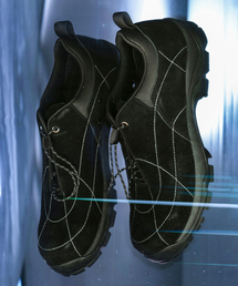 YASE（ヤセ）の「フォレストハイキングシューズ ブラック（スニーカー）」