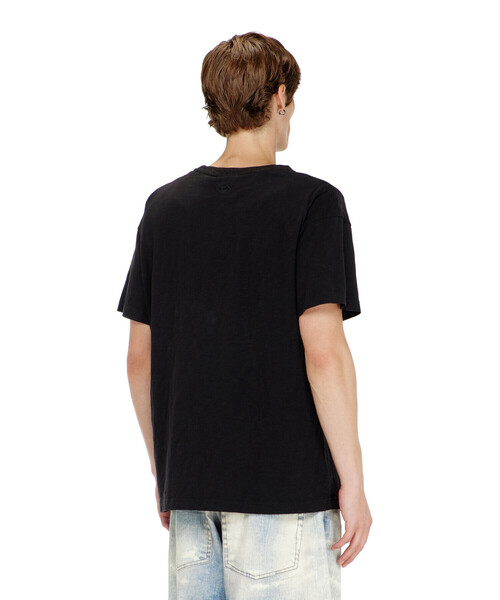 DIESEL(ディーゼル)の「メンズ Tシャツ T-NORM-AA2(Tシャツ/カットソー・メンズ・ブラック・LARGE/MEDIUM/X-LARGE/SMALL/X-SMALL)」の3枚目の写真