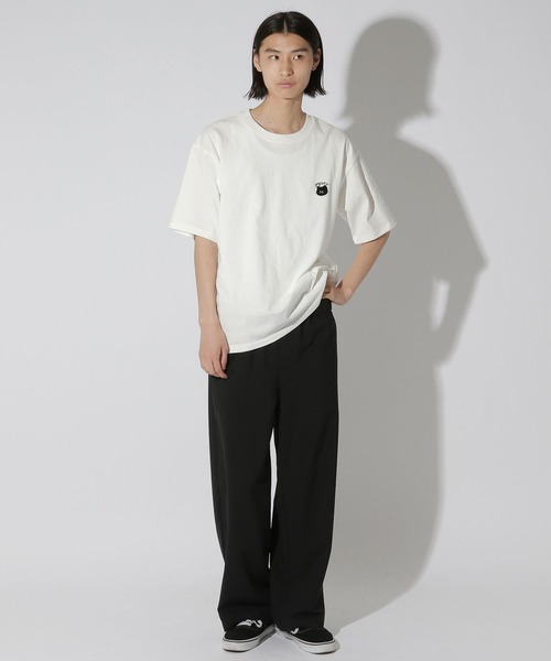 LAKOLE(ラコレ)の「ユルネコサガラT / 689755(Tシャツ/カットソー・メンズ・ホワイト/グレー/ブラック・MEDIUM/LARGE)」の12枚目の写真