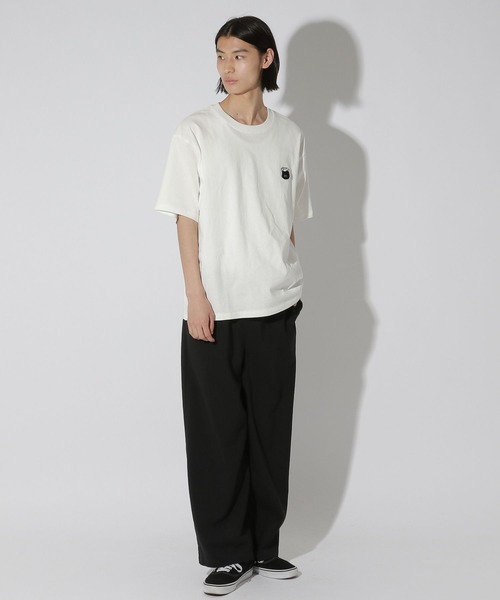 LAKOLE(ラコレ)の「ユルネコサガラT / 689755(Tシャツ/カットソー・メンズ・ホワイト/グレー/ブラック・MEDIUM/LARGE)」の13枚目の写真