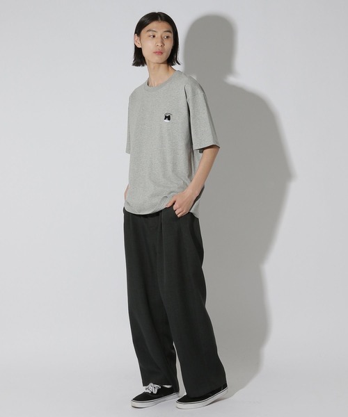 LAKOLE(ラコレ)の「ユルネコサガラT / 689755(Tシャツ/カットソー・メンズ・ホワイト/グレー/ブラック・MEDIUM/LARGE)」の16枚目の写真