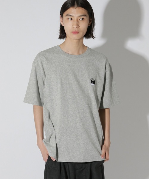 LAKOLE(ラコレ)の「ユルネコサガラT / 689755(Tシャツ/カットソー・メンズ・ホワイト/グレー/ブラック・MEDIUM/LARGE)」の18枚目の写真