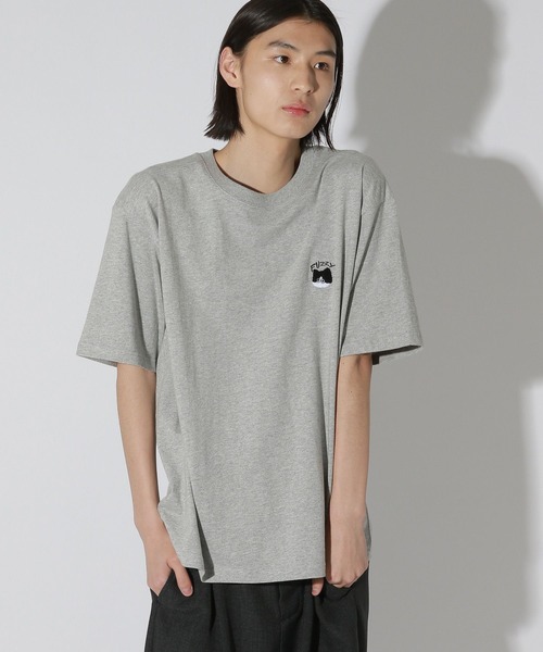 LAKOLE(ラコレ)の「ユルネコサガラT / 689755(Tシャツ/カットソー・メンズ・ホワイト/グレー/ブラック・MEDIUM/LARGE)」の19枚目の写真