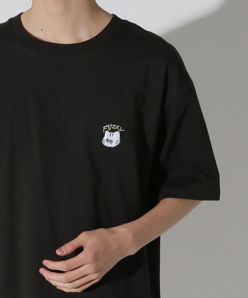 LAKOLE(ラコレ)の「ユルネコサガラT / 689755(Tシャツ/カットソー・メンズ・ホワイト/グレー/ブラック・MEDIUM/LARGE)」の7枚目の写真