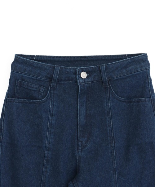ANAP(アナップ)の「センタープレス フレアデニムパンツ(その他パンツ・レディース・インディゴブルー/クリア/ブルー・S/M)」の21枚目の写真