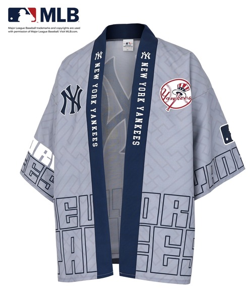 MLB（メジャーリーグベースボール）の「《 MLB 》 法被（その他トップス・メンズ・ブラウン/レッド/グレー/グリーン/ブルー系2/ブルー系1・M～Ｌ）」の2枚目の写真