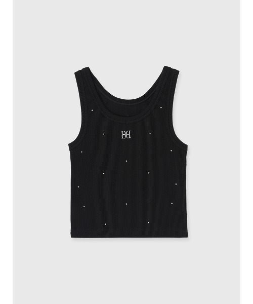 EIMY ISTOIRE(エイミーイストワール)の「PAPILLON BIJOU TANKTOP(タンクトップ・レディース・ブラック/ライトピンク/グレー/ホワイト・F)」の14枚目の写真