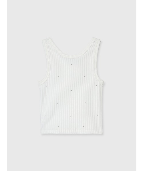EIMY ISTOIRE(エイミーイストワール)の「PAPILLON BIJOU TANKTOP(タンクトップ・レディース・ブラック/ライトピンク/グレー/ホワイト・F)」の18枚目の写真