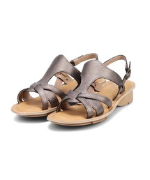 MODELLO（モデロ）の「【MODELLO】バックストラップ フラットサンダル 軽量 クッション 歩きやすい 疲れない きれいめ 大人カジュアル レディース　DML7128（サンダル）」