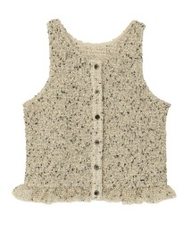 CLANE | CLANE/クラネ/GATHER NO SLEEVE TOPS(ベスト)