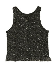 CLANE | CLANE/クラネ/GATHER NO SLEEVE TOPS(ベスト)