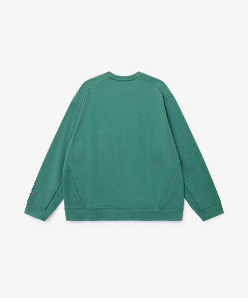 HOLUBAR（ホルバー）の「Basic Logo Sweatshirt Green（スウェット・メンズ・その他・SMALL/MEDIUM/LARGE/X-LARGE）」の2枚目の写真