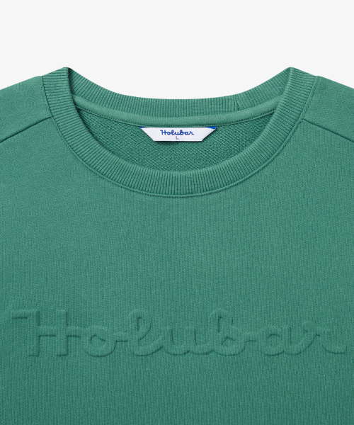 HOLUBAR（ホルバー）の「Basic Logo Sweatshirt Green（スウェット・メンズ・その他・SMALL/MEDIUM/LARGE/X-LARGE）」の3枚目の写真
