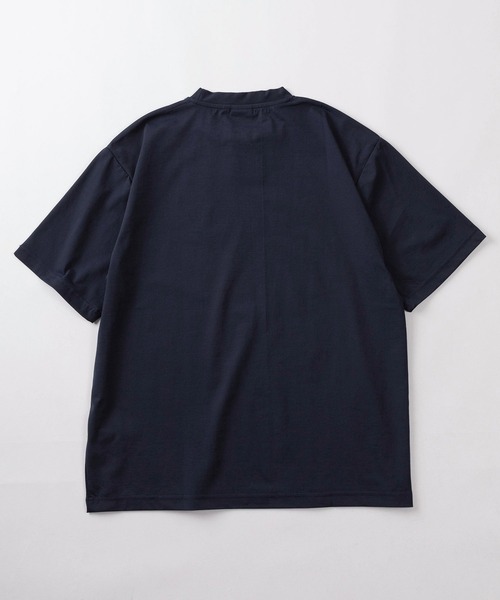 Piko(ピコ)の「【98】【PIKO/ピコ】ドライタッチ ポケット刺繍 フロントロゴ クルーネックTシャツ/ストレッチ/サーフ/Y2K【セットアップ可能】(Tシャツ/カットソー・メンズ・ホワイト系1/ネイビー系1/ブラック系2/カーキ系1/ホワイト系2/ブラック系1・L/LL/M)」の11枚目の写真