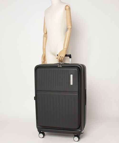AMERICAN TOURISTER(アメリカンツーリスター)の「アメリカンツーリスター TRANTO スピナー76/28 エキスパンダー TSA BO ブラック(スーツケース/キャリーバッグ・メンズ・ブラック・L)」の16枚目の写真