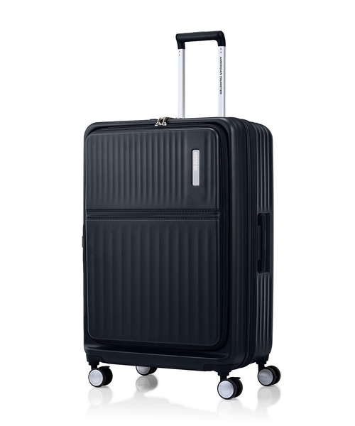 AMERICAN TOURISTER(アメリカンツーリスター)の「アメリカンツーリスター TRANTO スピナー76/28 エキスパンダー TSA BO ブラック(スーツケース/キャリーバッグ・メンズ・ブラック・L)」の1枚目の写真