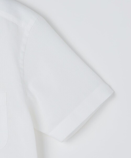 SHIPS(シップス)の「SHIPS:〈接触冷感〉ICE COTTON ワッフル ボタンダウン 半袖 シャツ(ビジネスシャツ・メンズ・ライトブルー/ホワイト/ピンク・SMALL/MEDIUM/LARGE/X-LARGE)」の15枚目の写真