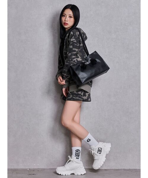 GYDA(ジェイダ)の「GYDAロープMフェイクレザートートBAG(トートバッグ・レディース・ブラック・FREE)」の8枚目の写真