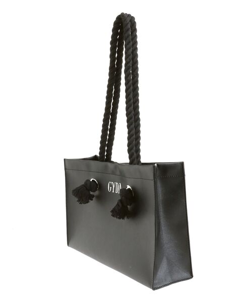 GYDA(ジェイダ)の「GYDAロープMフェイクレザートートBAG(トートバッグ・レディース・ブラック・FREE)」の9枚目の写真