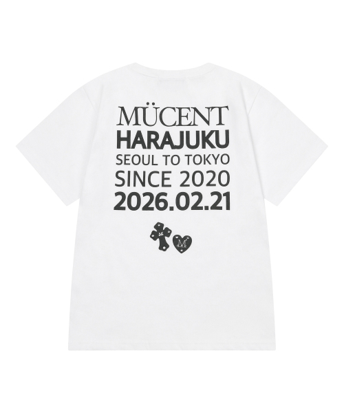 MUCENT（ムセント）の「フロムハラジュク バックレタリング 半袖Tシャツ (2カラー)（Tシャツ/カットソー・レディース・ホワイト/ブラック・FREE）」の9枚目の写真