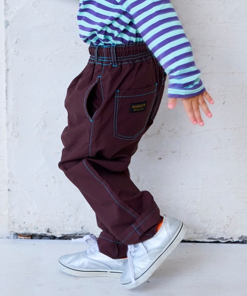 MARKEY'S(マーキーズ)の「【2026秋冬新作】シェフパンツ(チノパンツ・キッズ・オレンジ系その他/パープル/カーキ/ブラウン/グレー系その他/ホワイト系その他/ブラック系その他/ベージュ/マルチ/チャコール・80/110/130/90/120/140/95/150/100)」の1枚目の写真