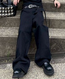 パンツ Lee fi Ne Double Waist Baggy Jeans Lee fi Ne】Double Waist
