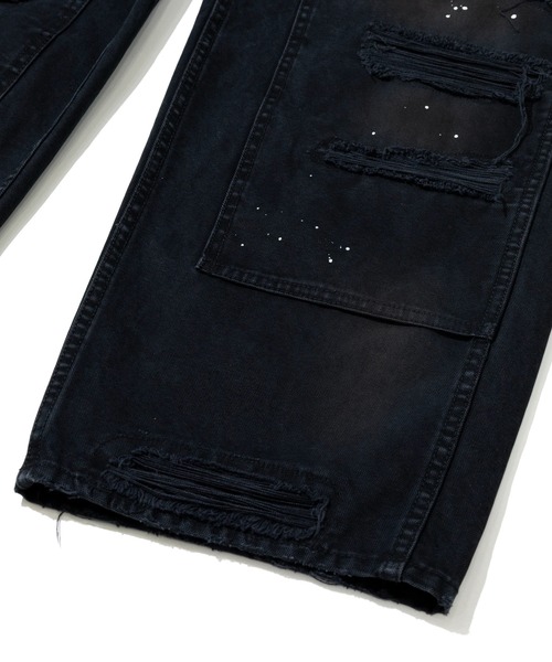 Universal Style Wear（ユニバーサルスタイルウェア）の「Universal Style Wear/ユニバーサルスタイルウェア　Damage double knee pants（その他パンツ・メンズ・ベージュ/ブラック・X-LARGE/LARGE/MEDIUM）」の14枚目の写真