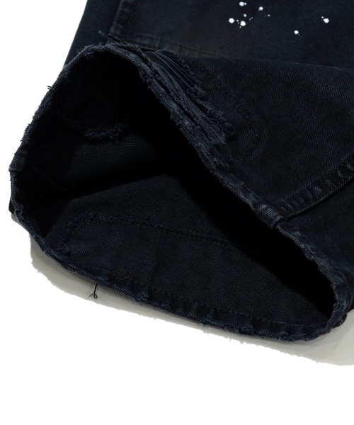 Universal Style Wear（ユニバーサルスタイルウェア）の「Universal Style Wear/ユニバーサルスタイルウェア　Damage double knee pants（その他パンツ・メンズ・ベージュ/ブラック・X-LARGE/LARGE/MEDIUM）」の3枚目の写真
