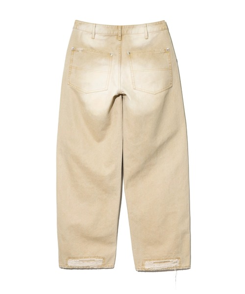 Universal Style Wear（ユニバーサルスタイルウェア）の「Universal Style Wear/ユニバーサルスタイルウェア　Damage double knee pants（その他パンツ・メンズ・ベージュ/ブラック・X-LARGE/LARGE/MEDIUM）」の8枚目の写真