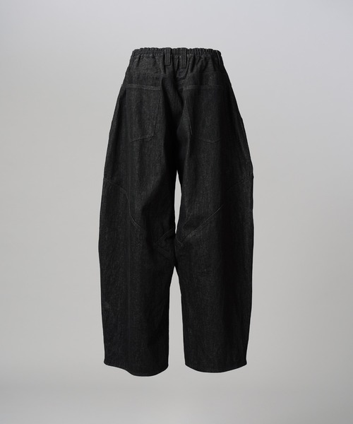 MAISON SPECIAL(メゾンスペシャル)の「《UNISEX》Ovoid Silhouette Prime-Wide Denim Pants/オボイドシルエットプライムワイドデニムパンツ【MAISON SPECIAL/メゾンスペシャル】■セットアップ対応■(デニムパンツ・メンズ・ネイビー/ブラック・2/1/0)」の17枚目の写真