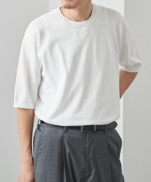 【SETUP7】12GニットTシャツ 6412-902